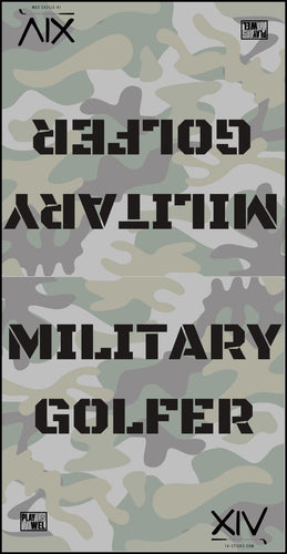 Military Golfer Towel