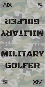 Military Golfer Towel